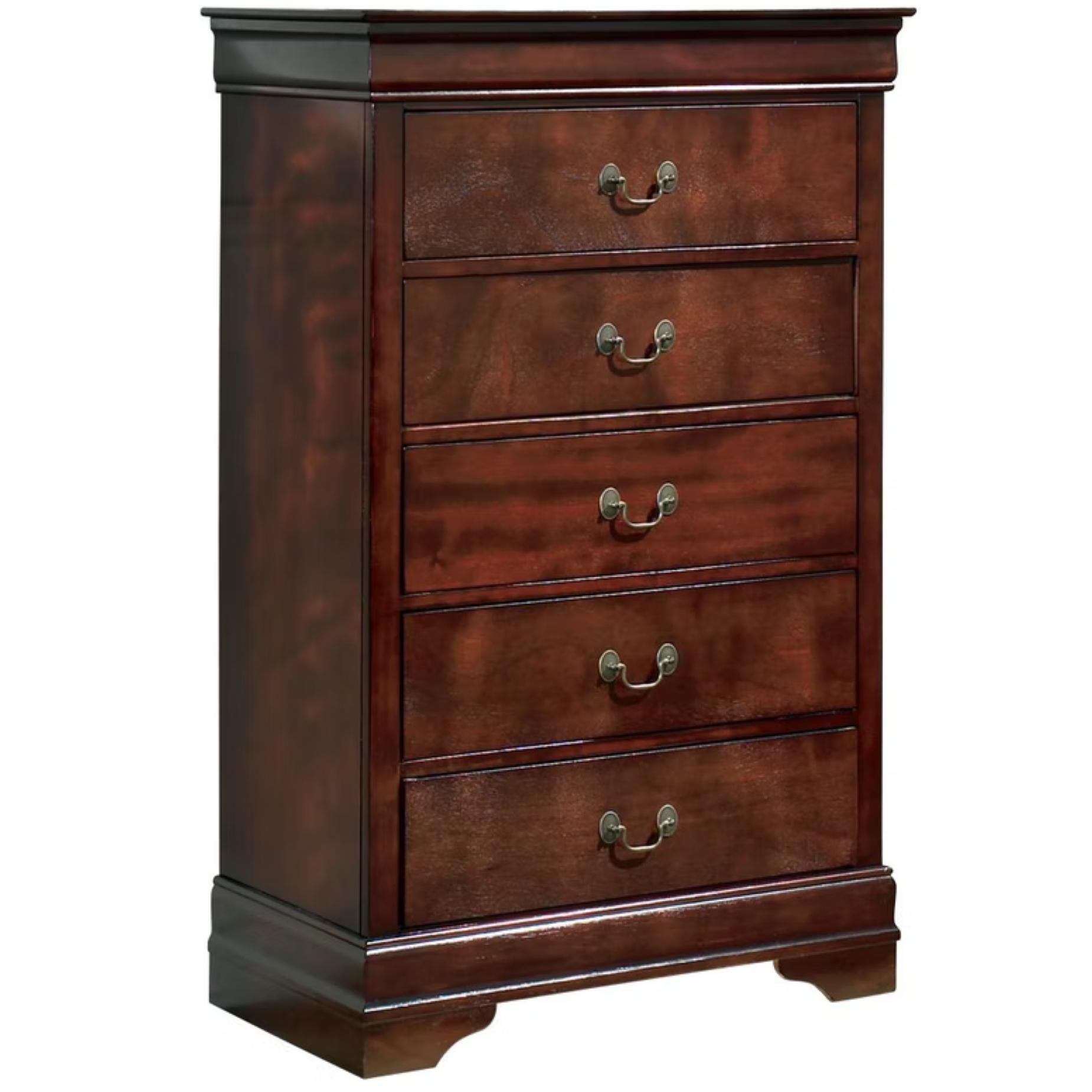Alexander Queen 5 Piece Bedroom Set - Adams Furniture