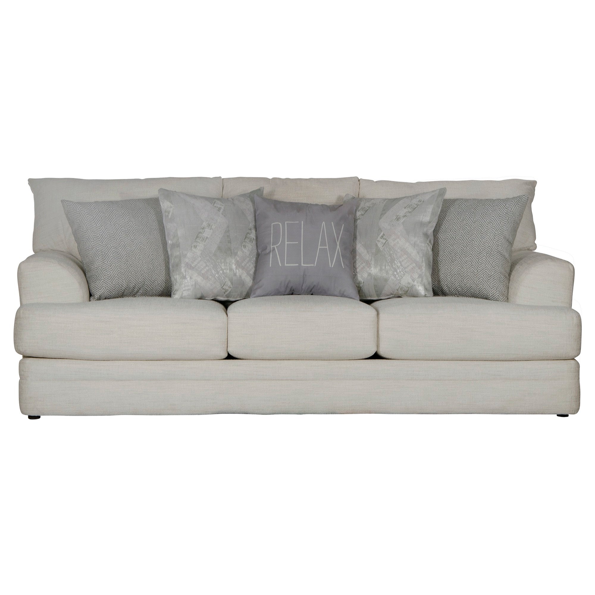 Zeller Cream Sofa - Adams Furniture