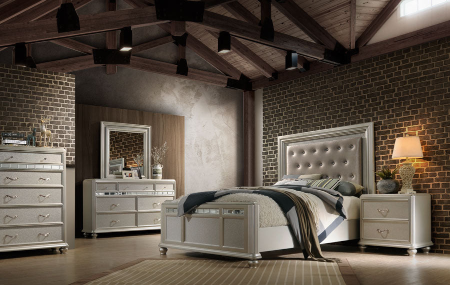 Kaleidoscope King Bed - Adams Furniture