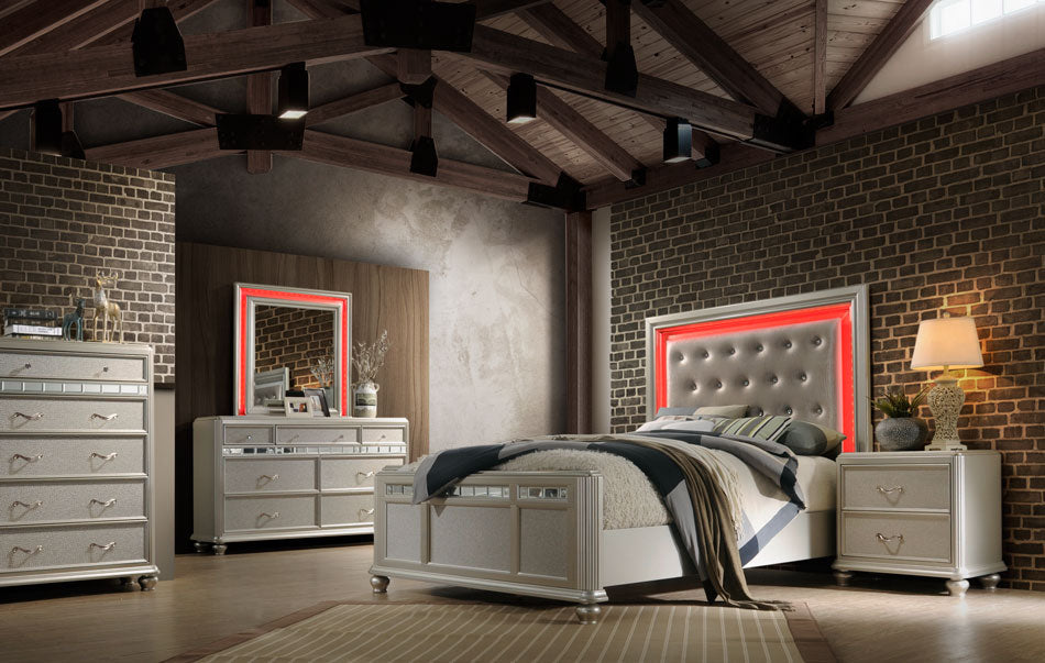 Kaleidoscope King Bed - Adams Furniture
