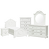 Lucida Full 5 Piece Bedroom Set - Adams Furniture