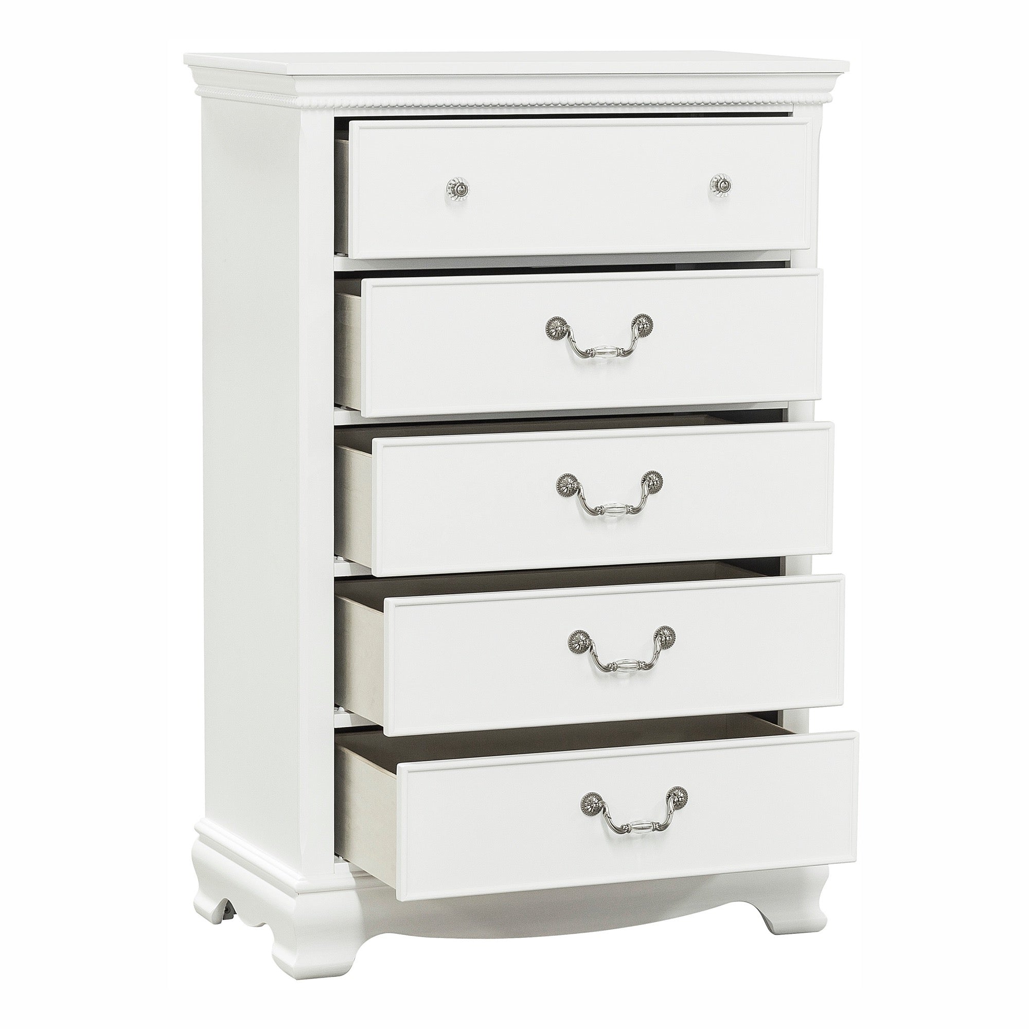 Lucida Full 5 Piece Bedroom Set - Adams Furniture