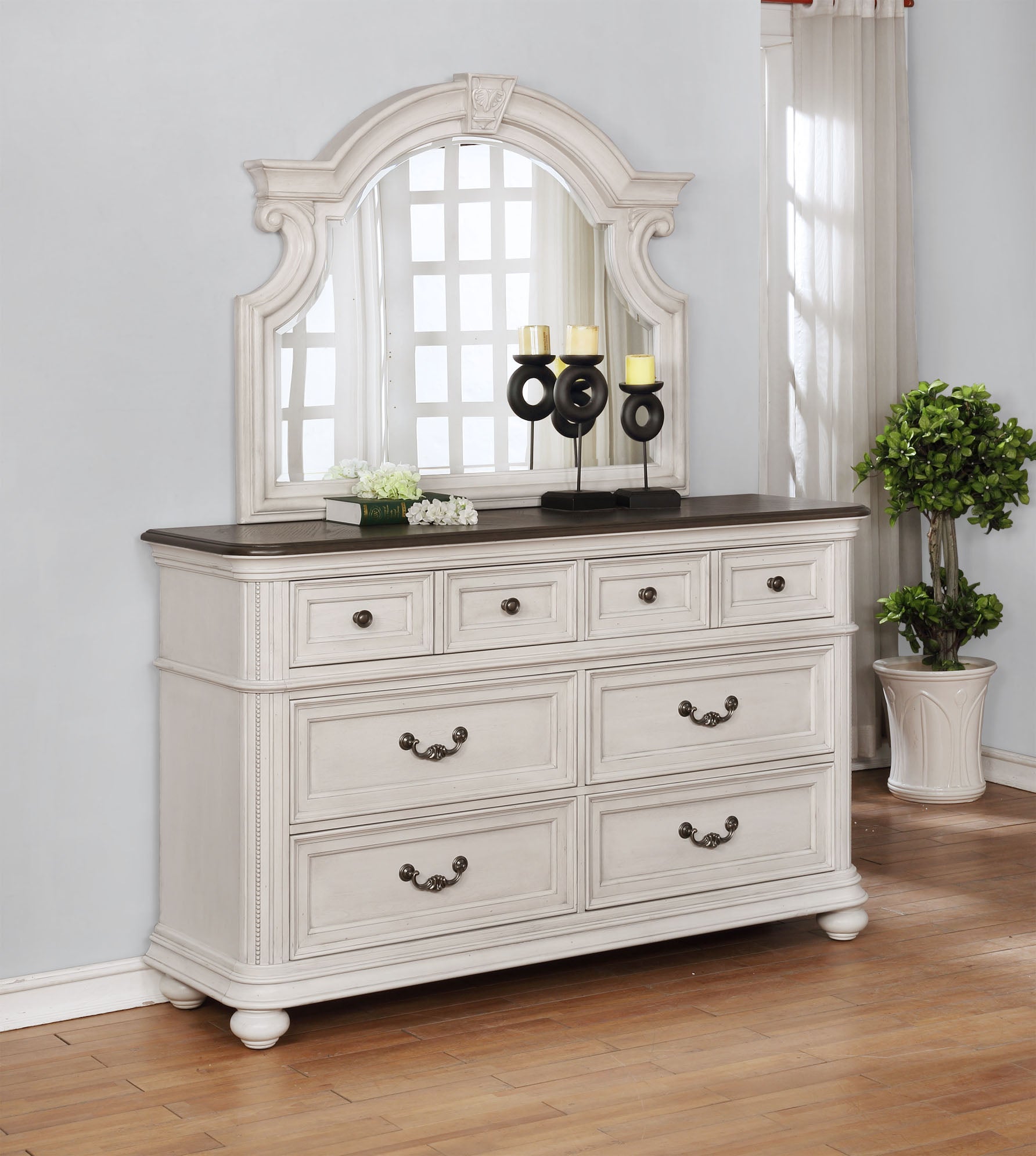 West Chester Dresser & Mirror - Adams Furniture