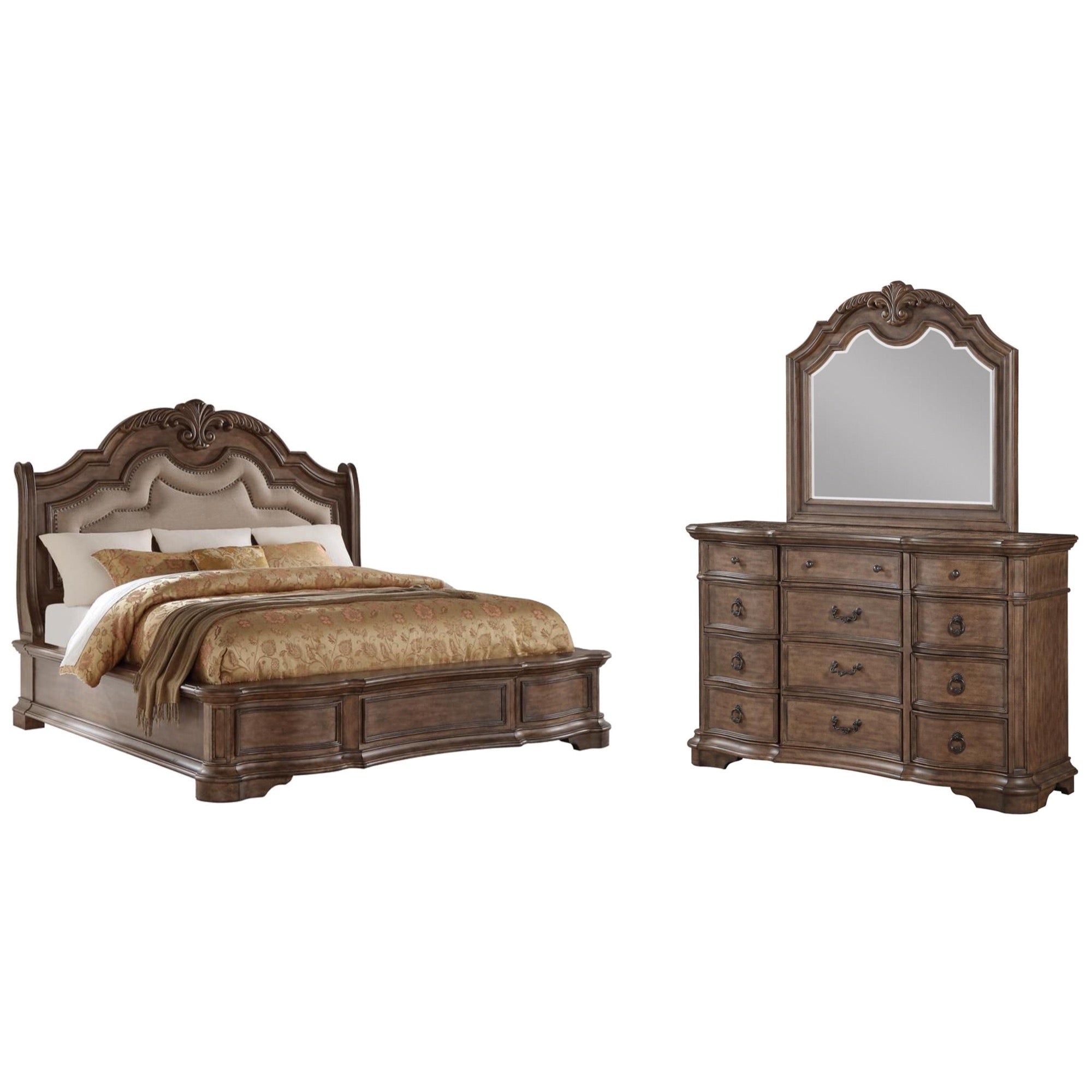 Tulsa Queen 3 Piece Bedroom Set - Adams Furniture
