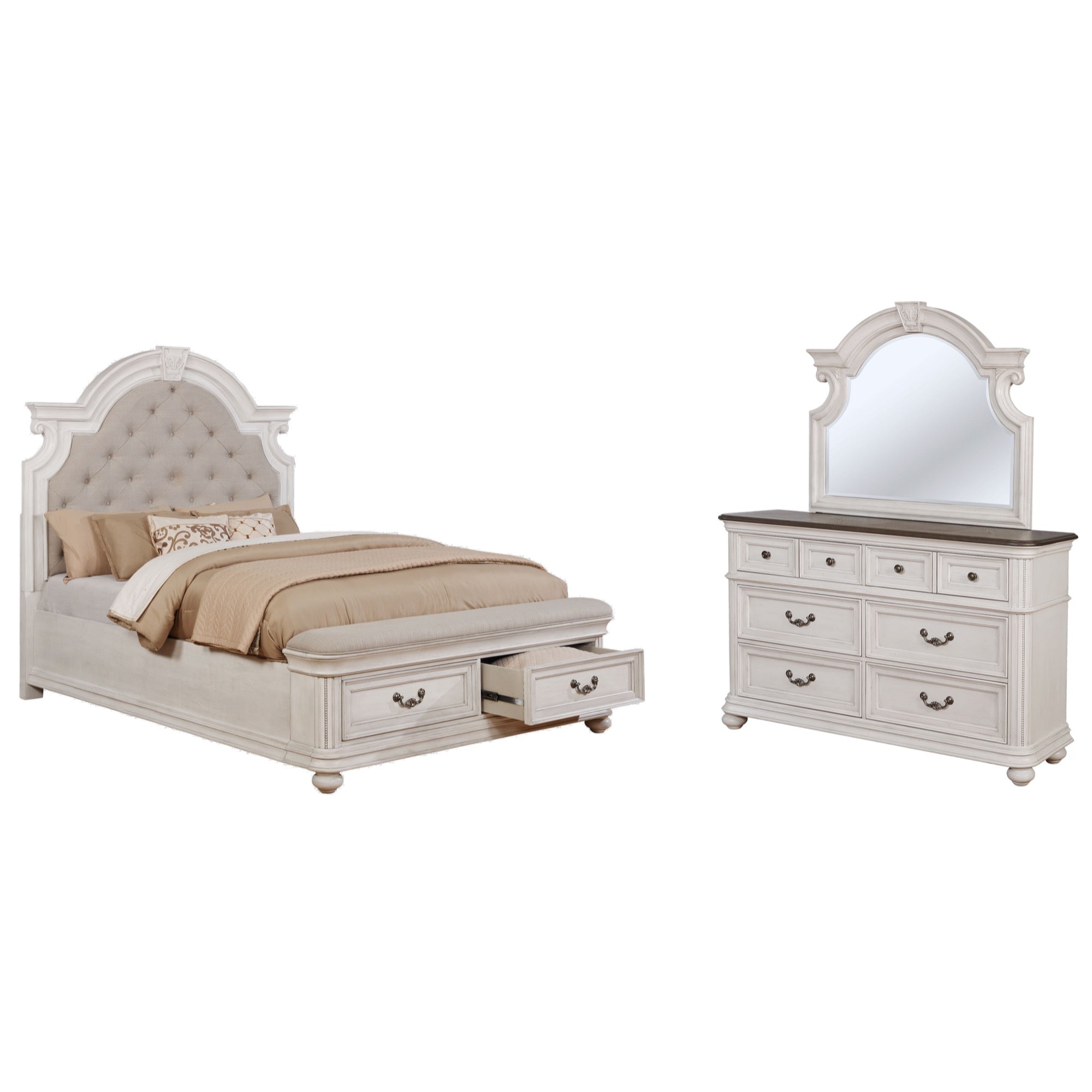West Chester Queen 3 Piece Bedroom Set - Adams Furniture