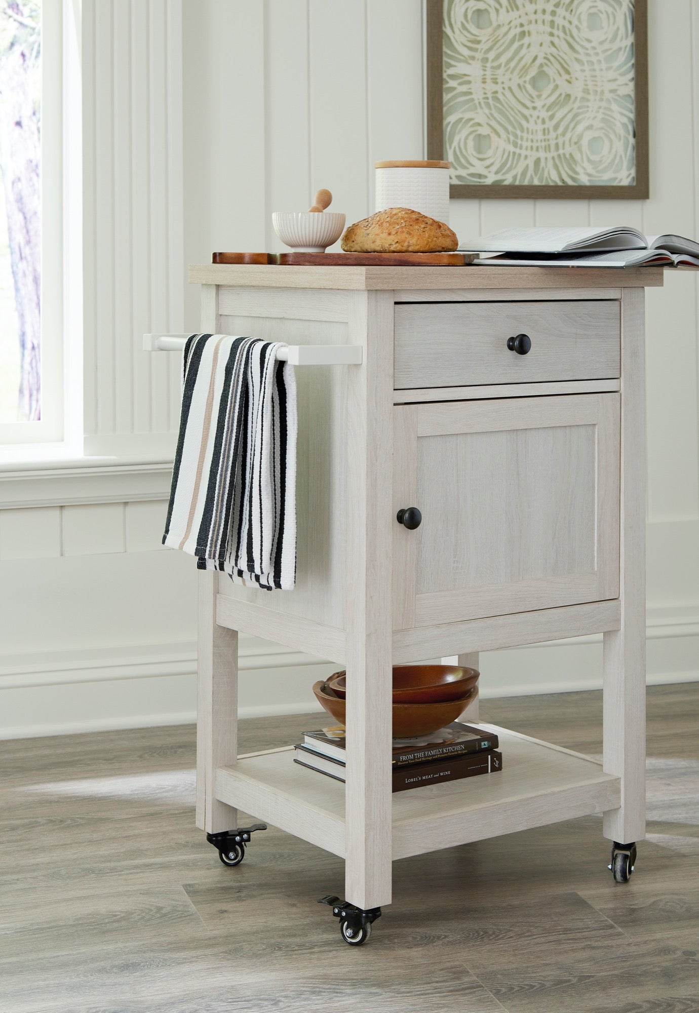 Boderidge Bar Cart - Adams Furniture