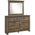 Trinell Twin Panel 5 Piece Storage Bedroom Set - Adams Furniture