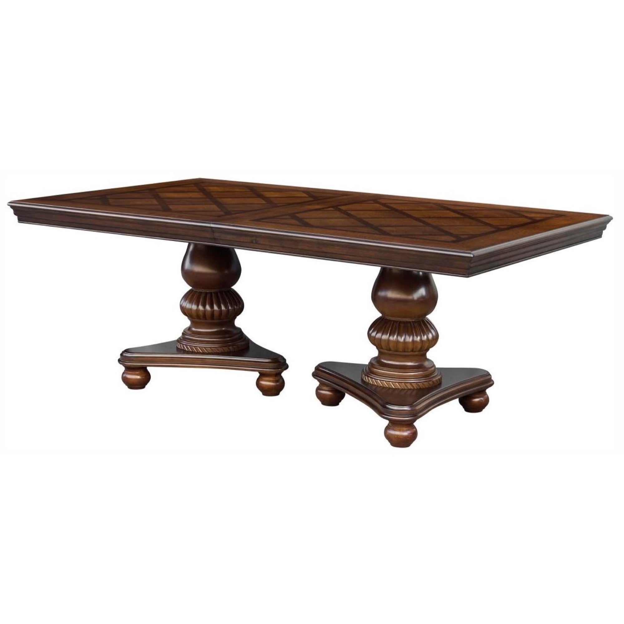 Lordsburg Double Pedestal Dining Table - Adams Furniture