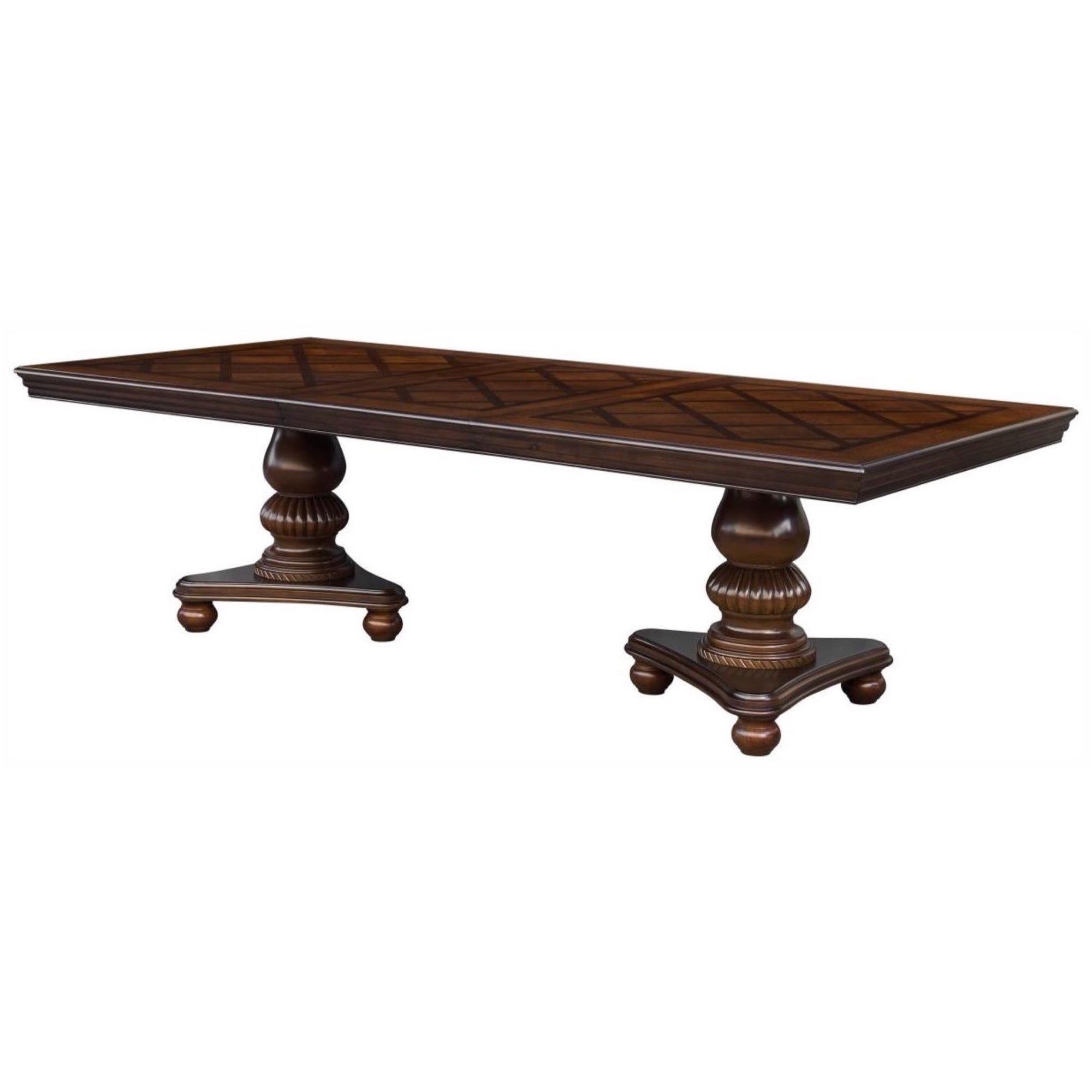 Lordsburg Double Pedestal Dining Table - Adams Furniture