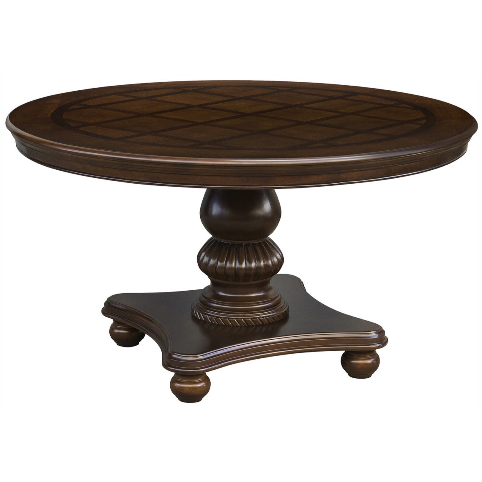 Lordsburg 5 Piece Round Dining Set - Adams Furniture