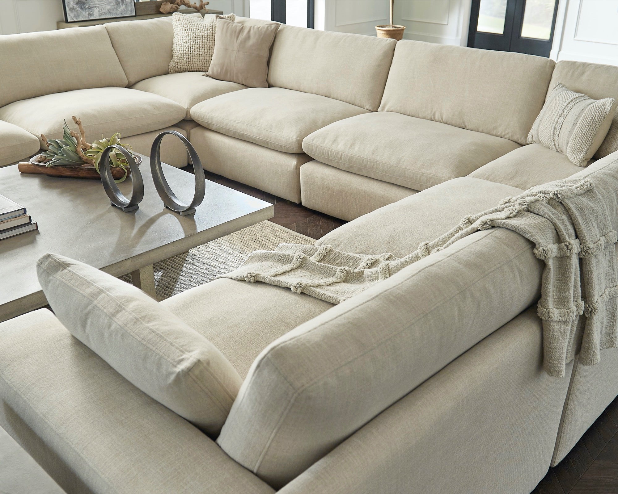 Elyza 8-Piece Sectional - Adams Furniture