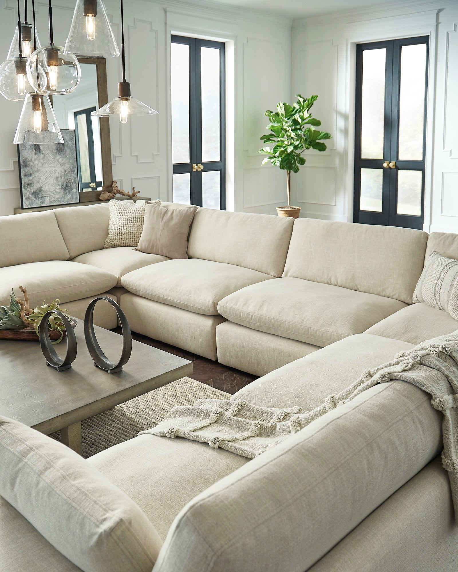 Elyza 8-Piece Sectional - Adams Furniture