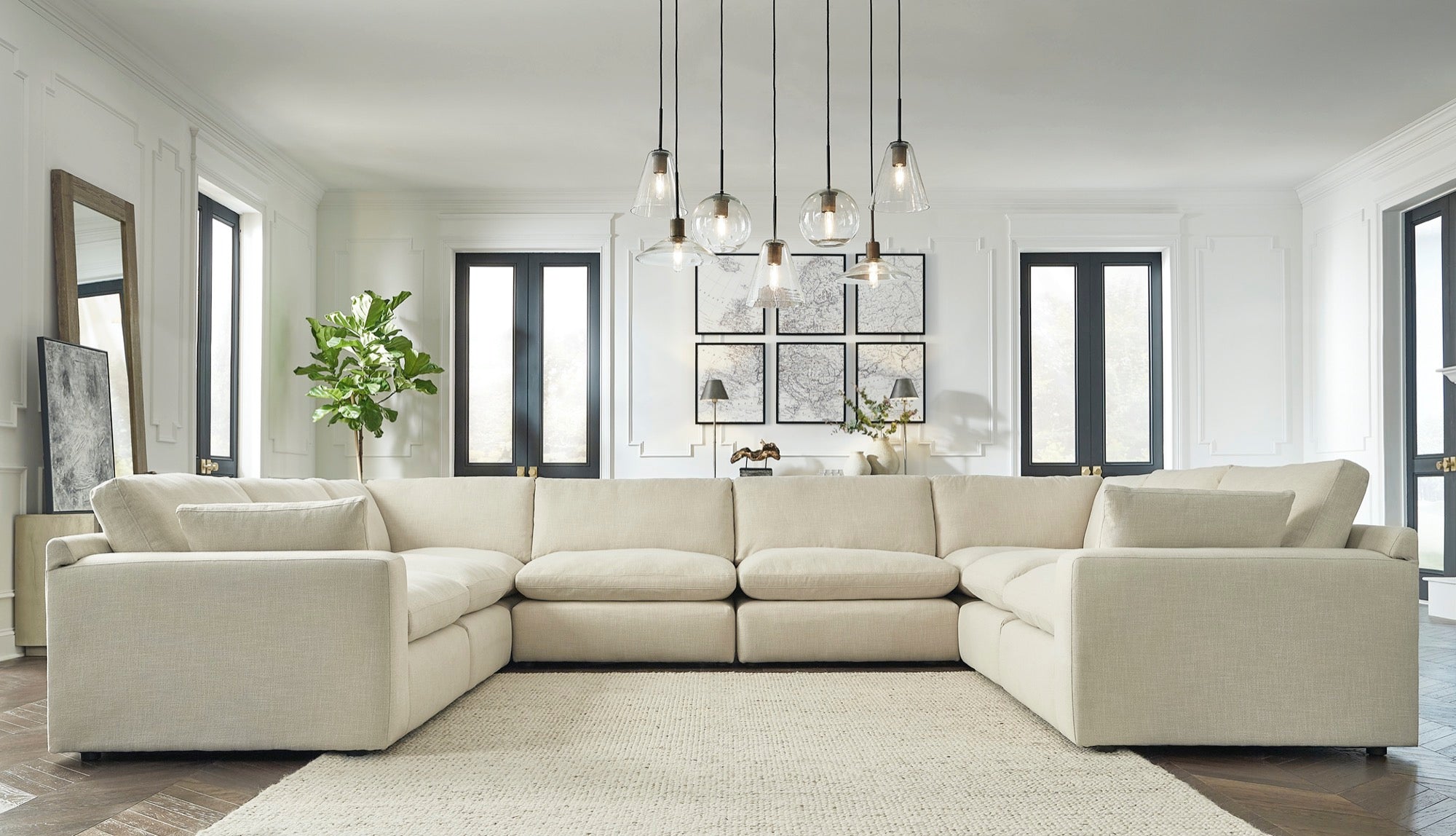 Elyza 8-Piece Sectional - Adams Furniture
