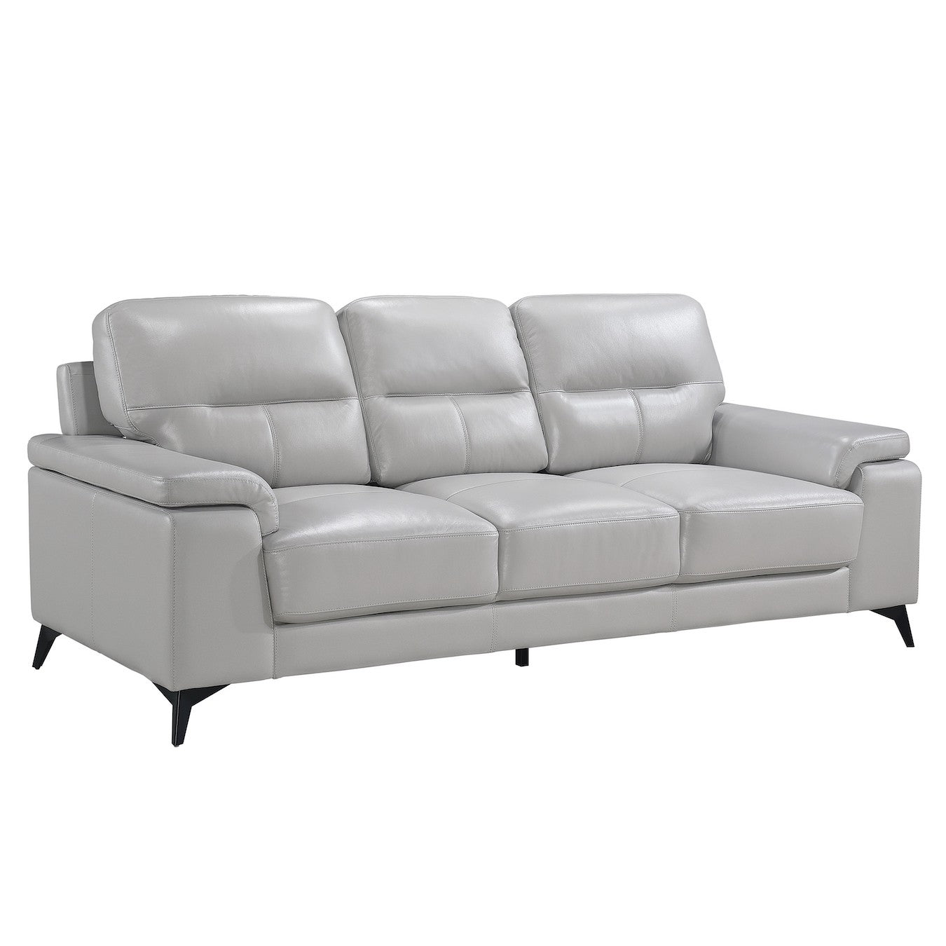 Mischa Leather Living Room Set - Adams Furniture