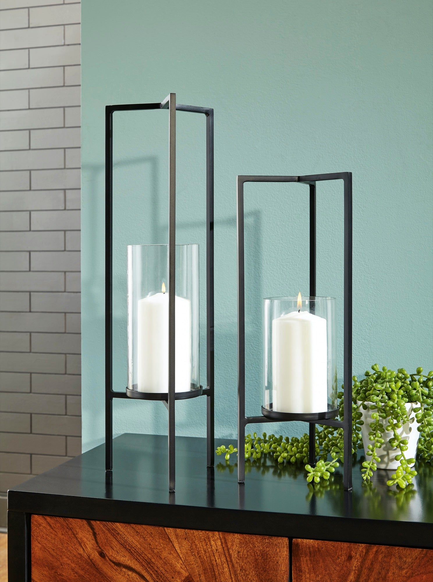 Ginette Candle Holder (Set of 2) - Adams Furniture