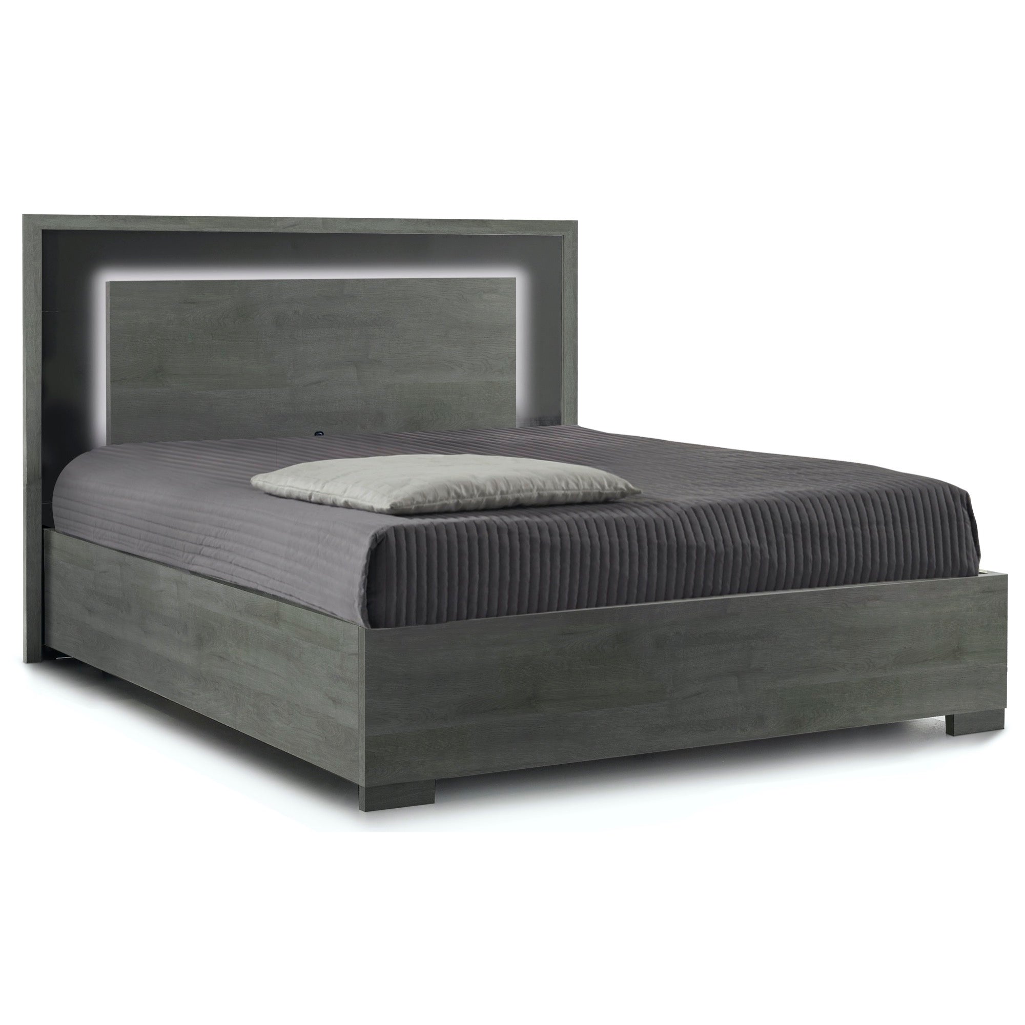 Lia Onyx Queen 3 Piece Bedroom Set - Adams Furniture