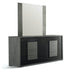 Lia Onyx Queen 3 Piece Bedroom Set - Adams Furniture