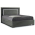 Lia Onyx Queen Bed - Adams Furniture