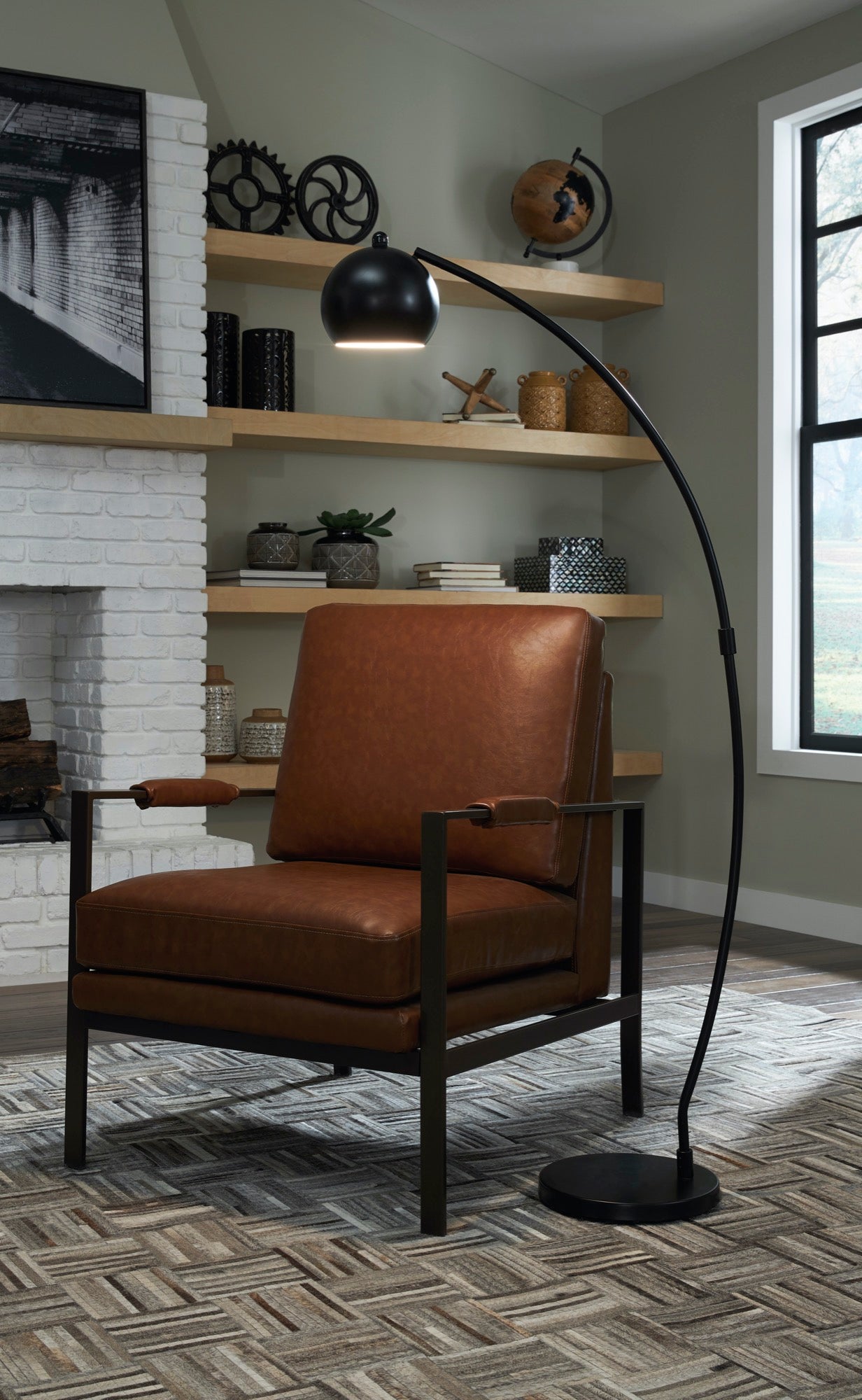 Marinel Floor Lamp - Adams Furniture