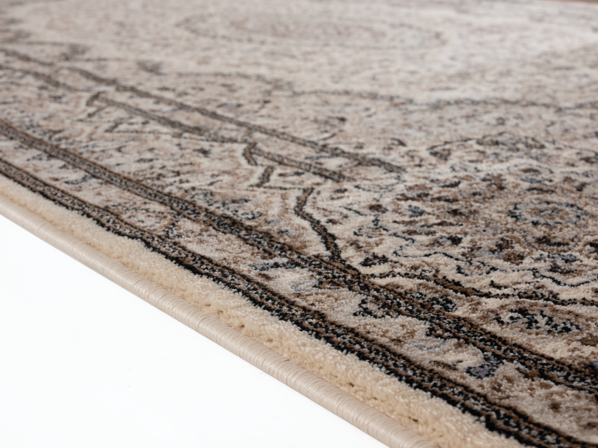 Tabriz 5x8 Cream Area Rug - Adams Furniture