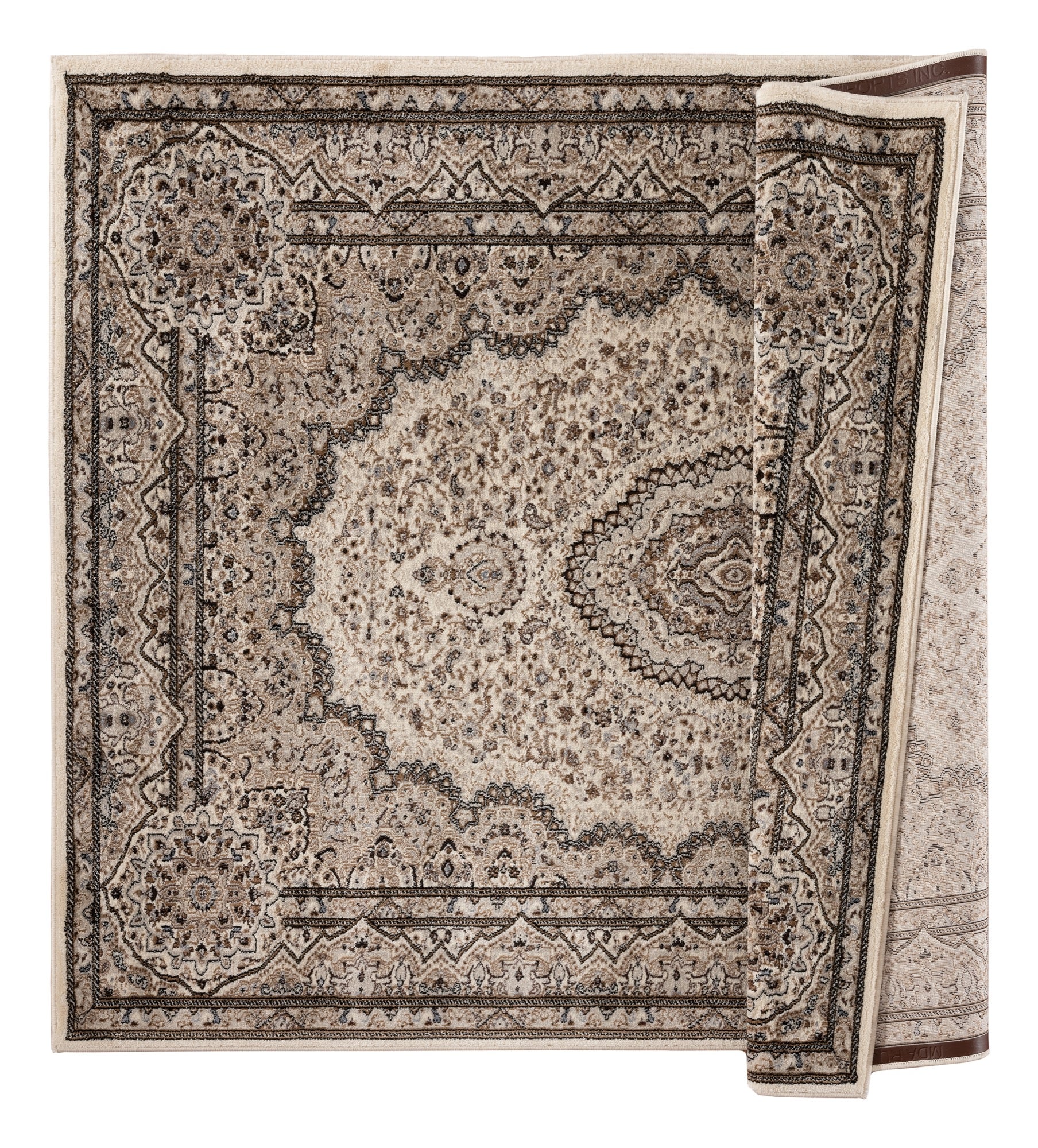 Tabriz 5x8 Cream Area Rug - Adams Furniture