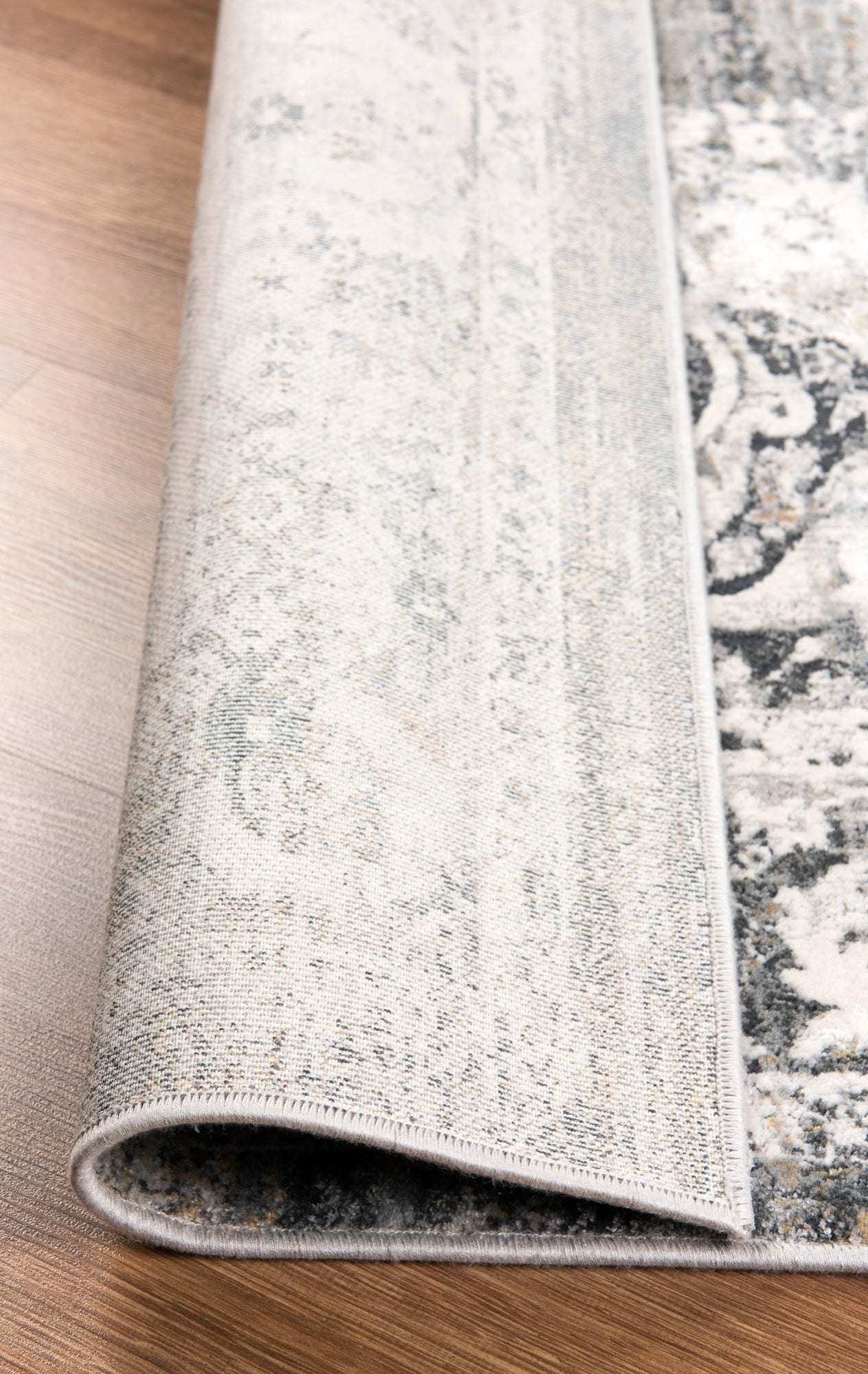 Christian 5x7 Grey Area Rug - Adams Furniture