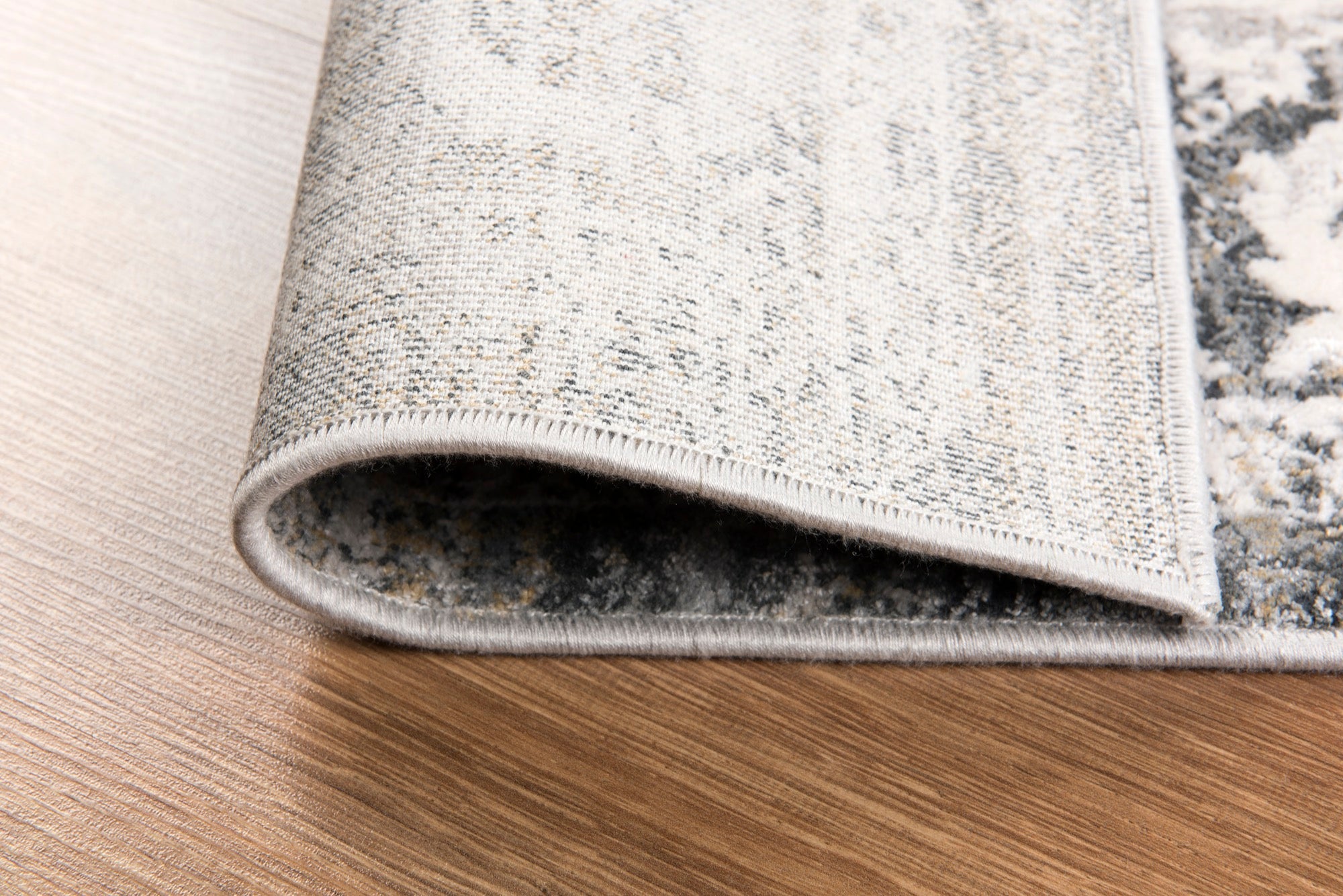 Christian 5x7 Grey Area Rug - Adams Furniture