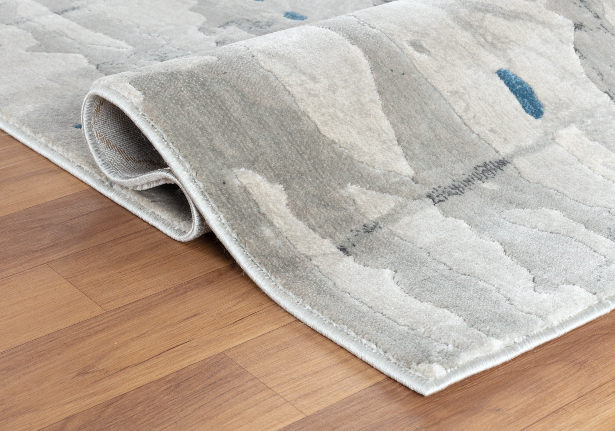 Impression 5x8 Grey Area Rug - Adams Furniture
