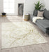 Ksamil 5x8 Grey Area Rug - Adams Furniture
