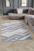 Milos 5x8 Grey Area Rug - Adams Furniture