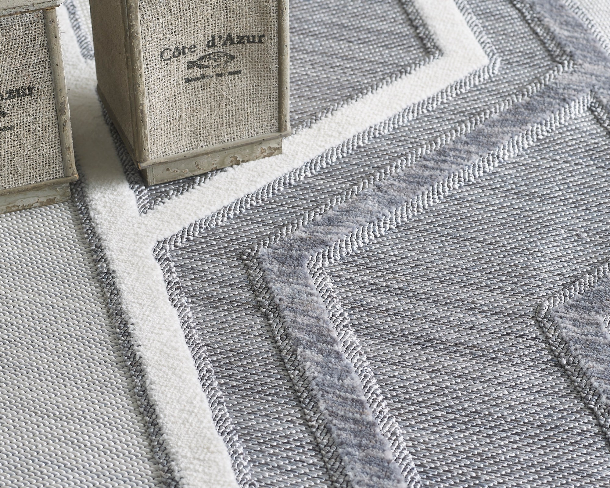 Milos 8x11 Grey Area Rug - Adams Furniture