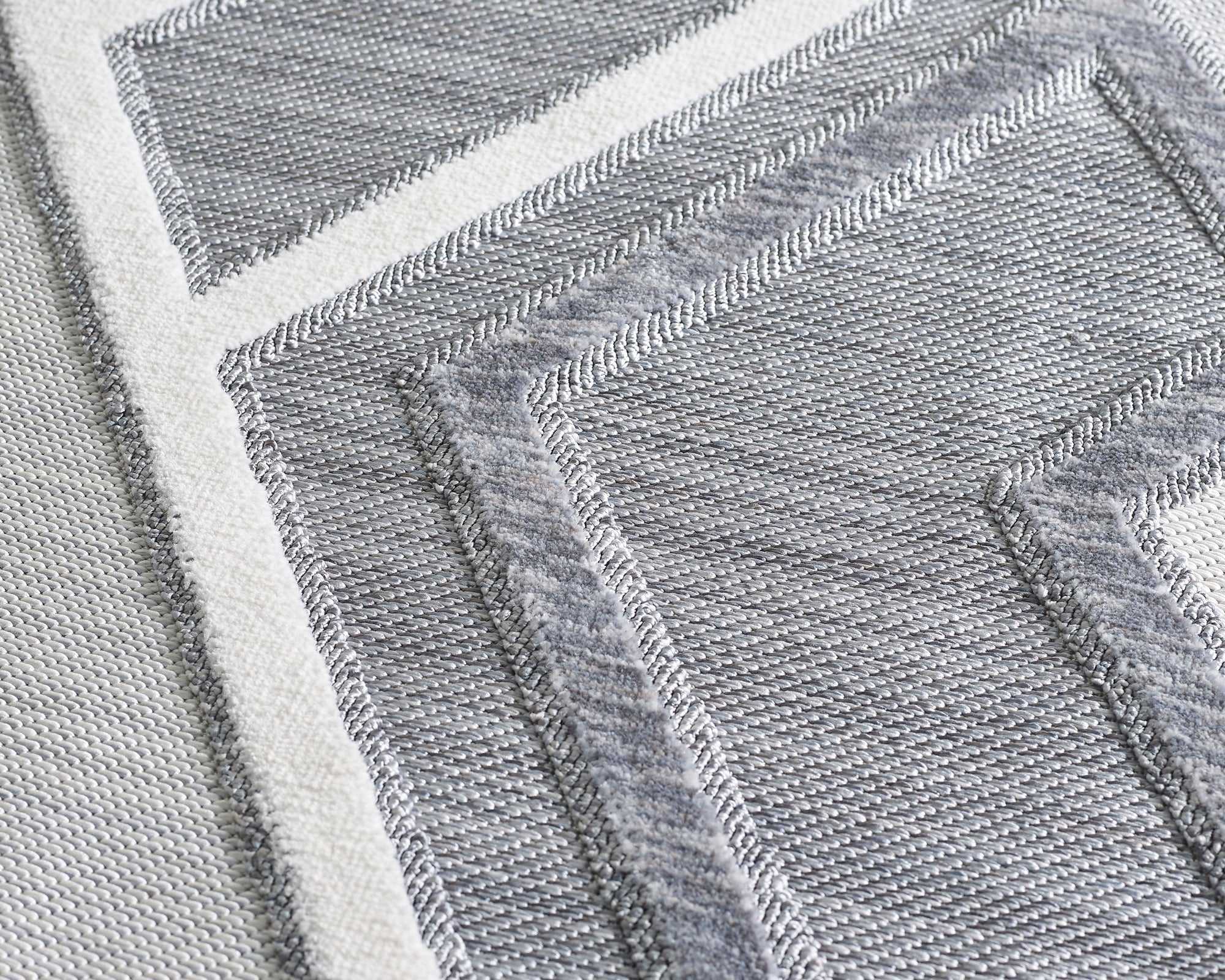 Milos 8x11 Grey Area Rug - Adams Furniture