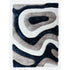 Mateos Navy/Beige/White 5x7 Area Rug - Adams Furniture