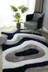 Mateos Navy/Beige/White 5x7 Area Rug - Adams Furniture