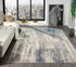 Milan 5x7 Brown Area Rug - Adams Furniture