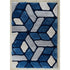 Mateos 5x7 Blue Area Rug - Adams Furniture