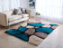Mateos 5x7 Blue/Brown Area Rug - Adams Furniture