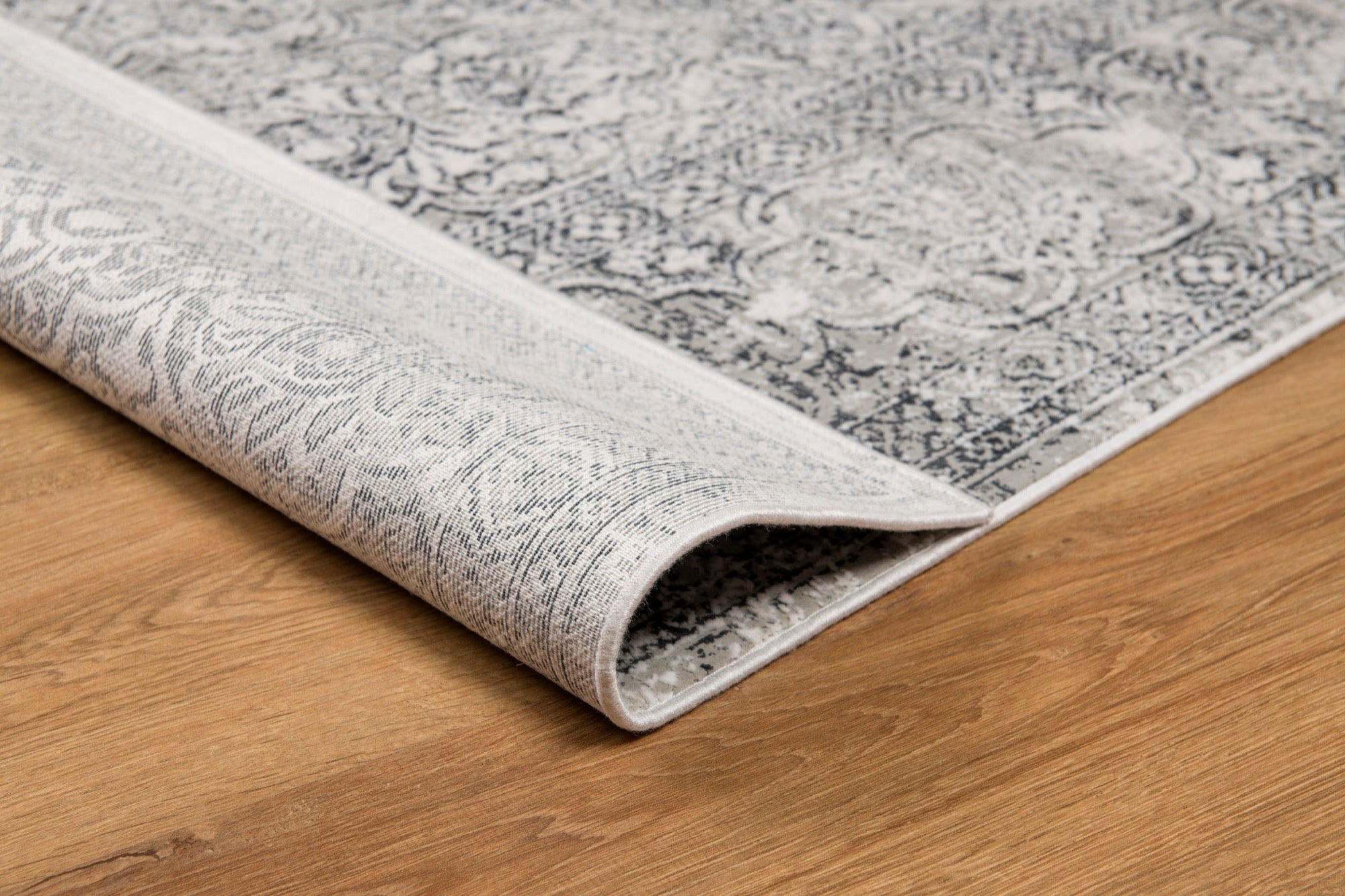 Christian Collection 5x11 Grey Area Rug - Adams Furniture