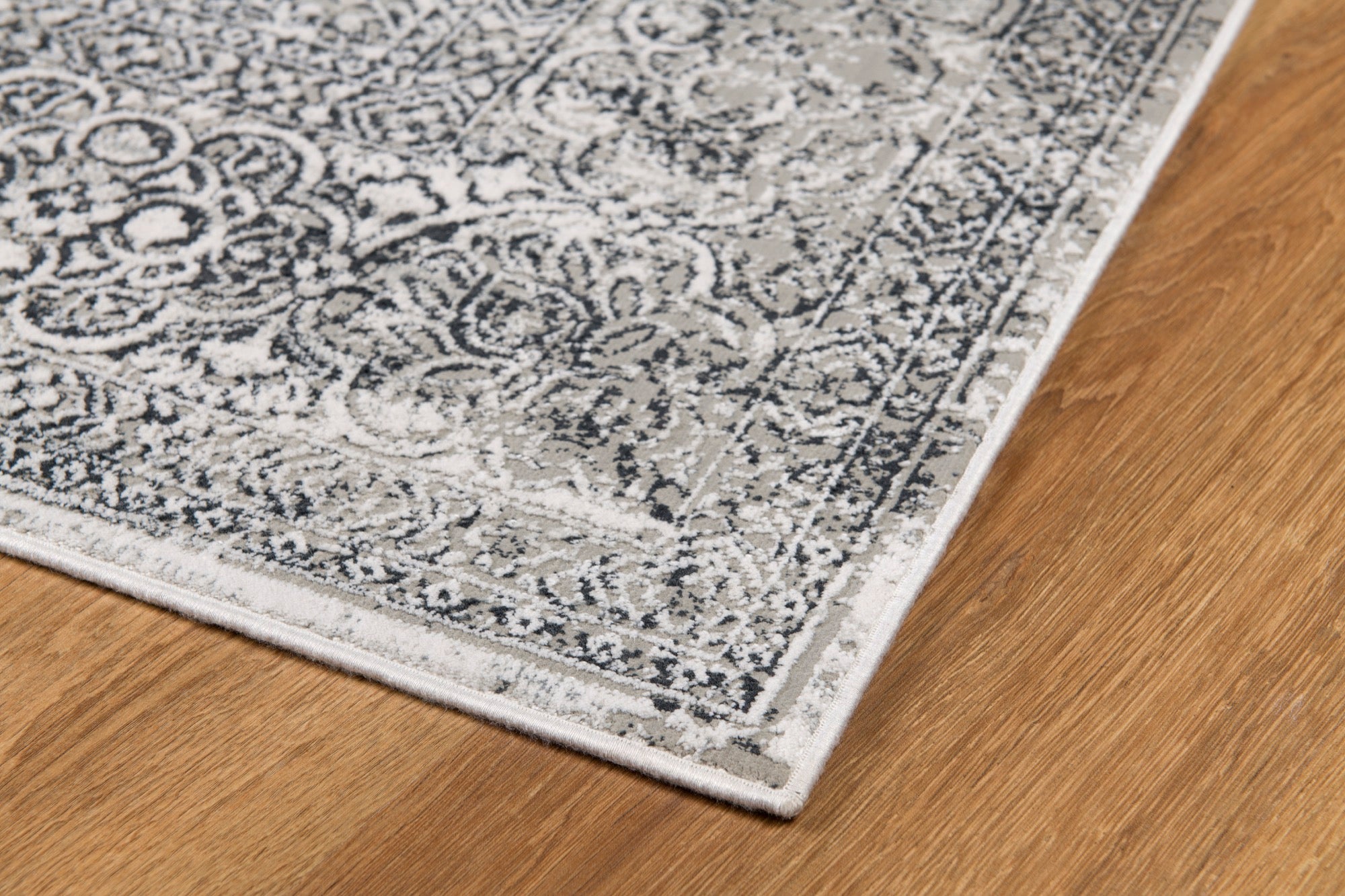 Christian Collection 5x8 Grey Area Rug - Adams Furniture