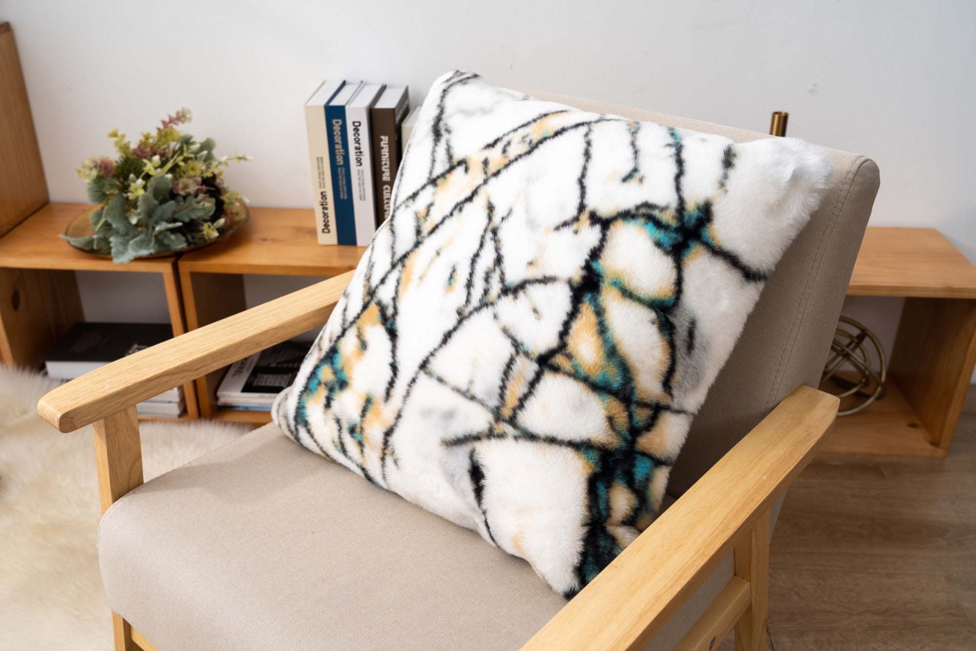 Luxury Marble Pillow - Adams Furniture