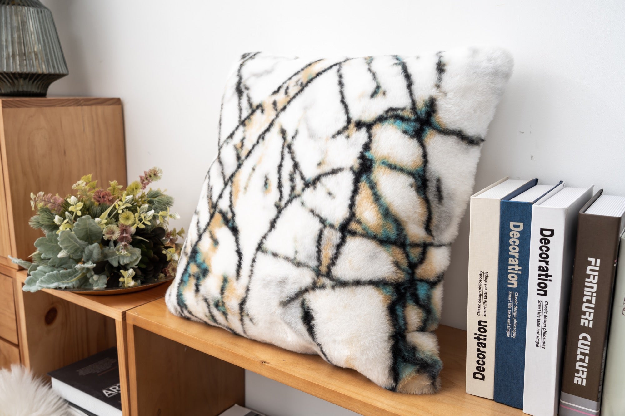 Luxury Marble Pillow - Adams Furniture