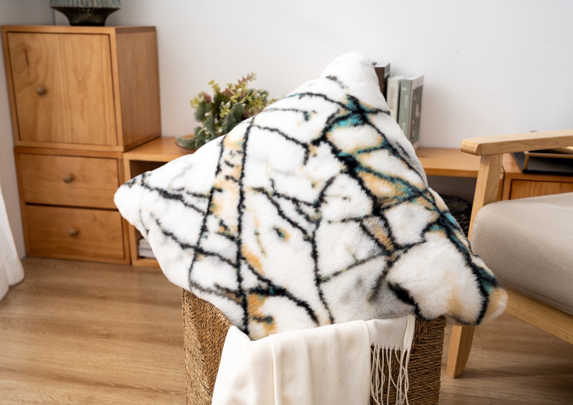 Luxury Marble Pillow - Adams Furniture