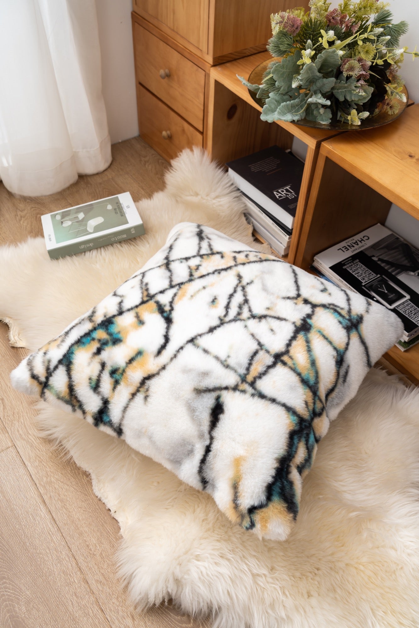 Luxury Marble Pillow - Adams Furniture