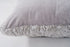 Chryso Grey with Silver Foil Pillow - Adams Furniture