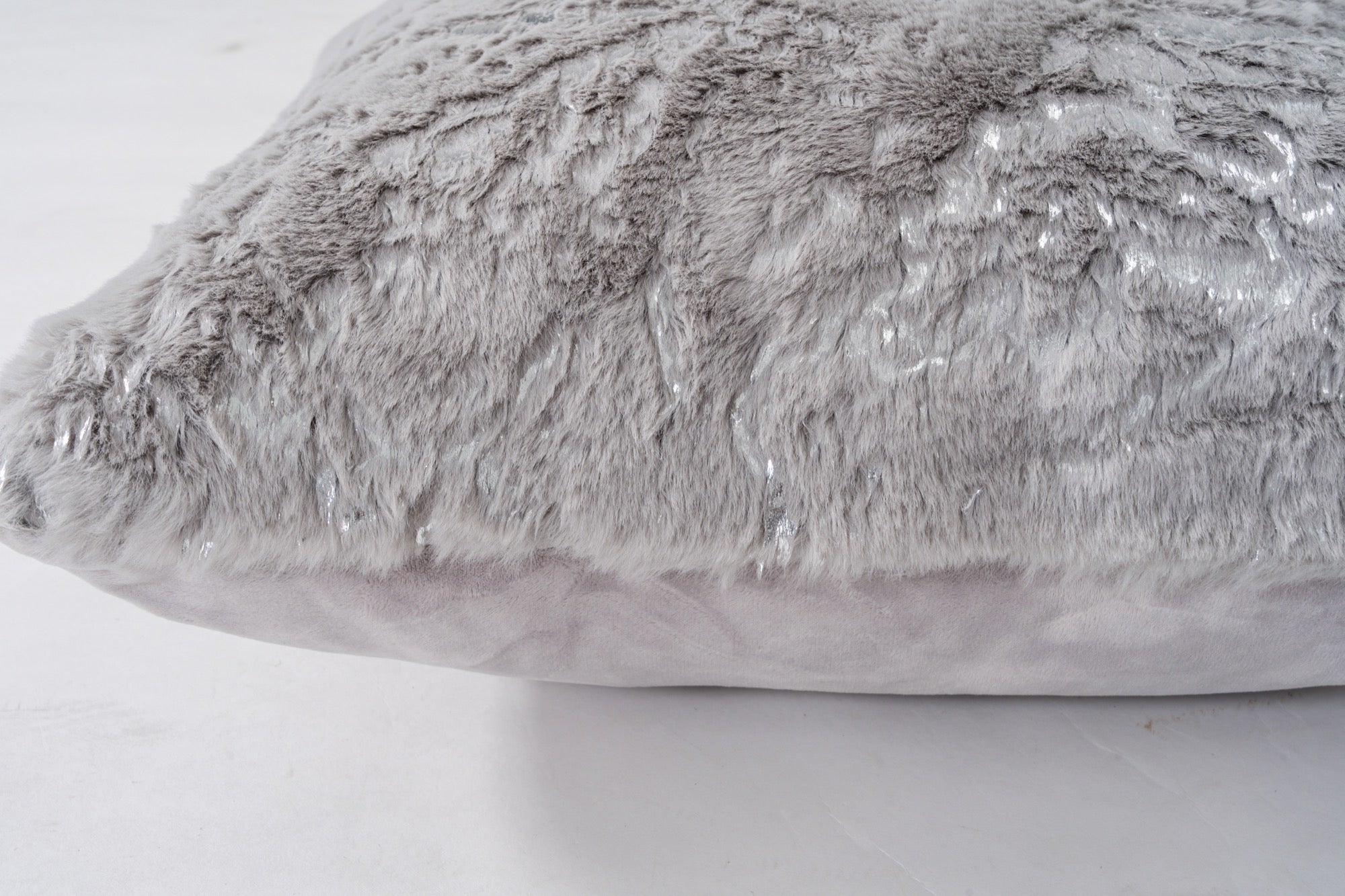 Chryso Grey with Silver Foil Pillow - Adams Furniture
