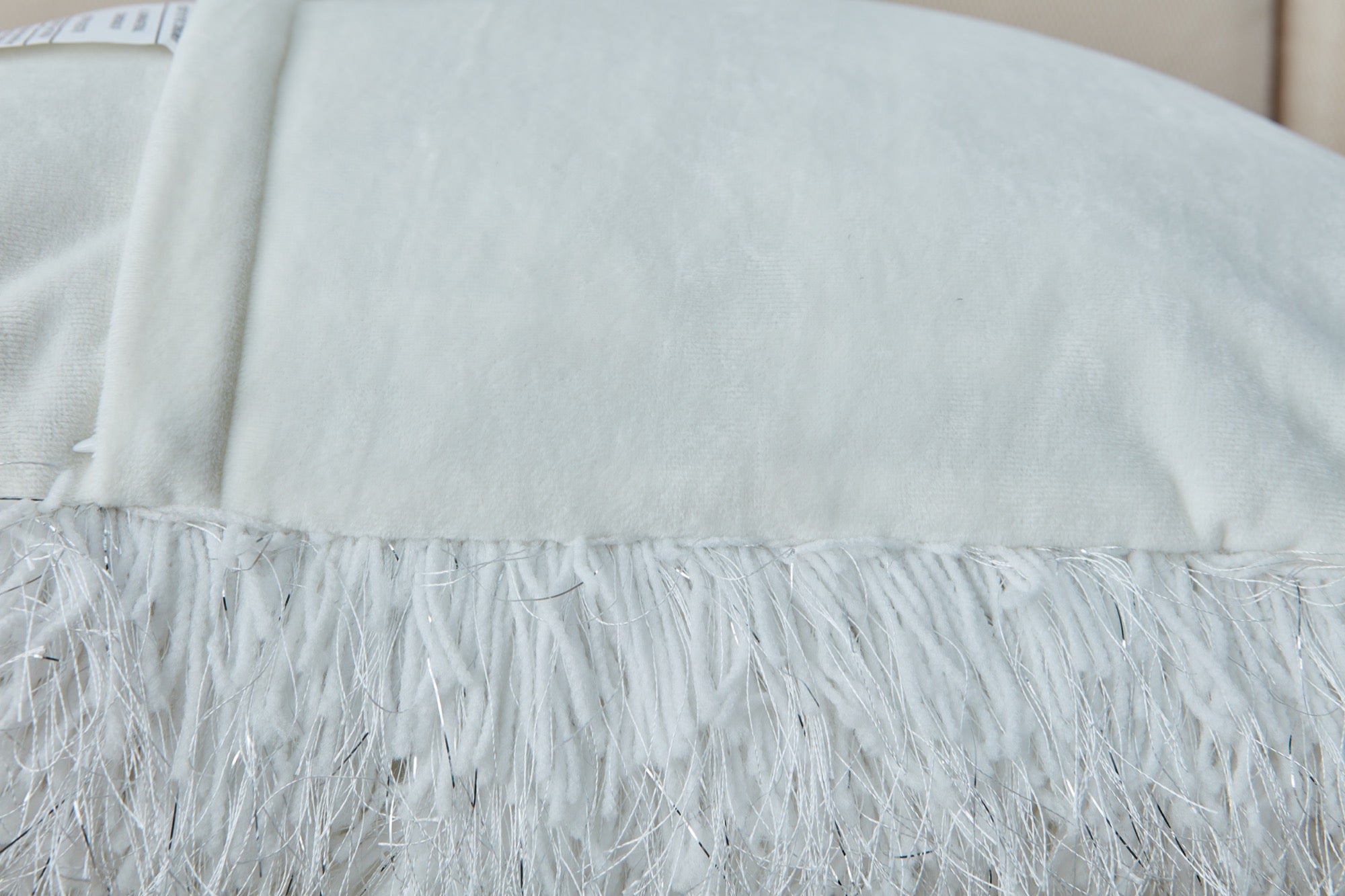Manhattan White Pillow - Adams Furniture