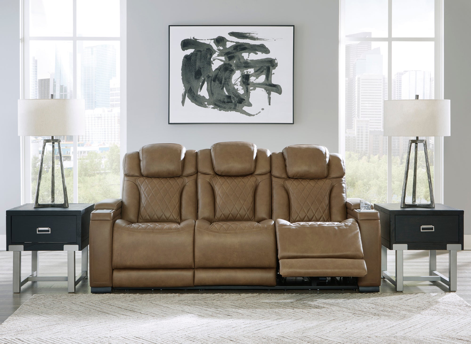 Strikefirst Nutmeg Power Reclining Sofa - Adams Furniture