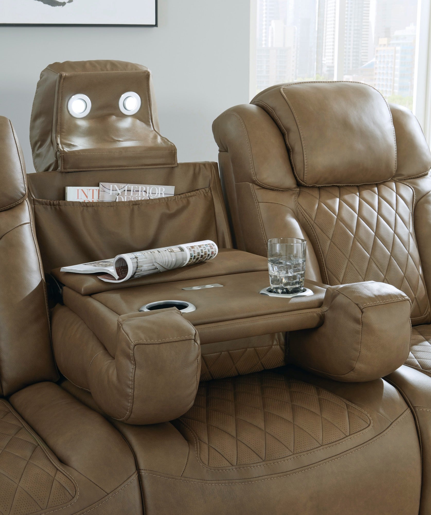 Strikefirst Nutmeg Power Reclining Sofa - Adams Furniture