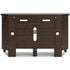 Camiburg Corner TV Stand with Electric Fireplace - Adams Furniture
