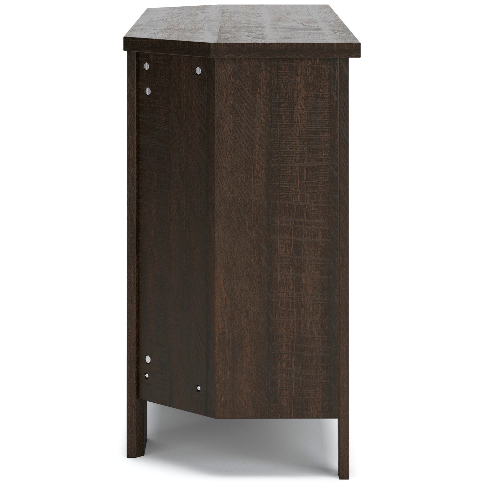 Camiburg Corner TV Stand with Electric Fireplace - Adams Furniture